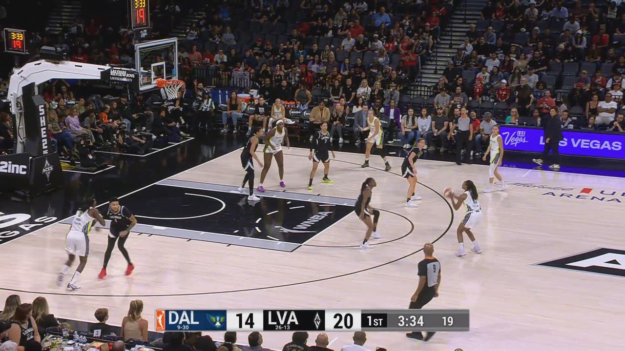 Jaelyn Brown with 15 Points vs. Las Vegas Aces